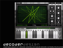 Tablet Screenshot of decoderdesign.com